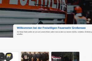 Neues Outfit für die Homepage