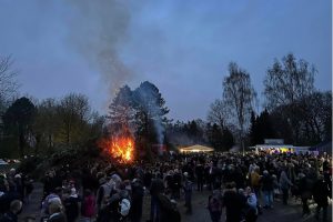 Osterfeuer 2024 in Großensee wieder ein voller Erfolg