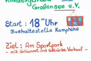 Laternenumzug am 07.11., wir sind dabei