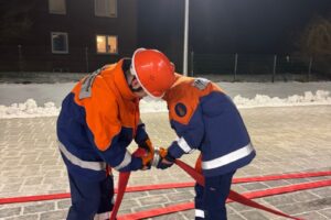 Übungsdienst Löschangriff